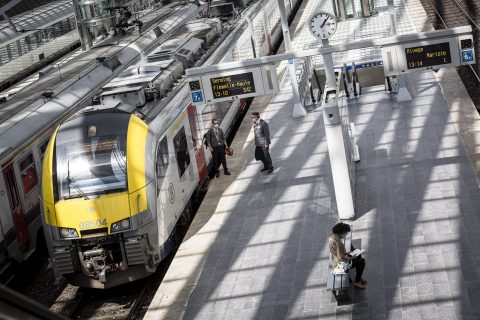 La gare de Liege, source: NMBS