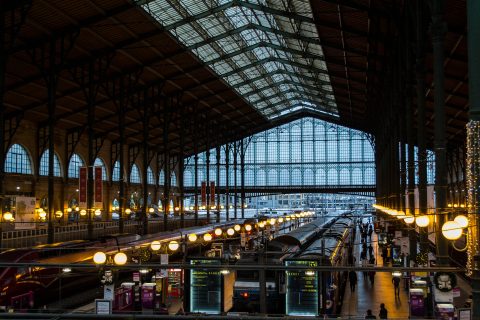 Gare du Nord (Wikimedia, CC BY-SA 3.0, Attribution: MrsEllacott)