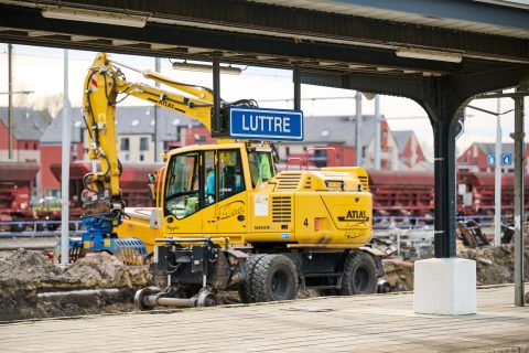 Travaux en Gare de Lutter (Infrabel)