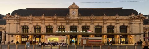 Gare de Bordeaux Saint-Jean (Photo: CCASA4.0I, Chabe01, Wikimedia)