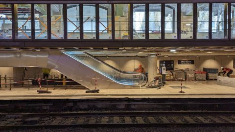 Les arches murées depuis la crue de 1910 ont été remplacées par 28 baies vitrées (Photo: IDFM, Twitter)