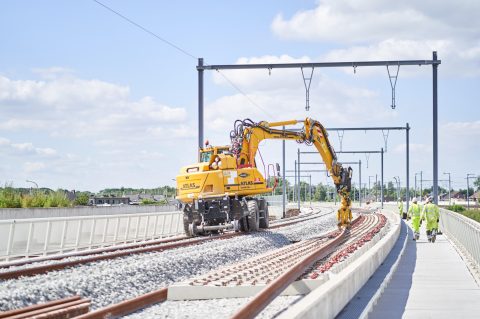 Chantier (Photo: Infrabel media gallery, Benjamin Brolet)