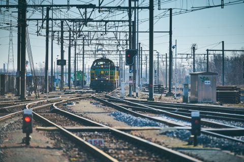 Bundle South, Port d'Anvers-Bruges (Photo: Infrabel)