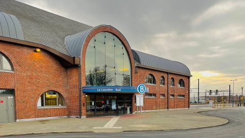 Station La Louvière Zuid (Photo: Wikimedia CCBYSA4.0, Japplemedia)