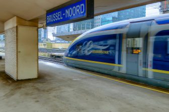 Eurostar en gare de Bruxelles Nord (Shutterstock)