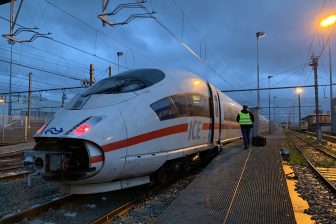 Train ICE pendant les tests ETCS (TUC RAIL sur LinkedIn)