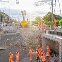 Travaux à Poudeille, en Suisse