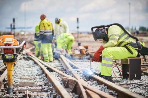 Travaux ferroviaires (Photo: Infrabel)