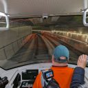 Metro dans un tunnel près de Champigny (Photo: IDF Mobilités)