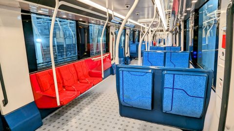 Inside the new metro (Photo: IDF Mobilités)