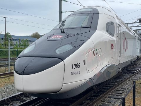 The new livery (Photo: Alstom / SNCF)