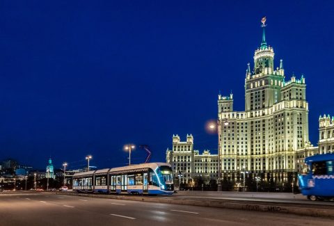 Tram in Moscow