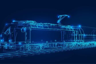 Visualisation of a train digital twin