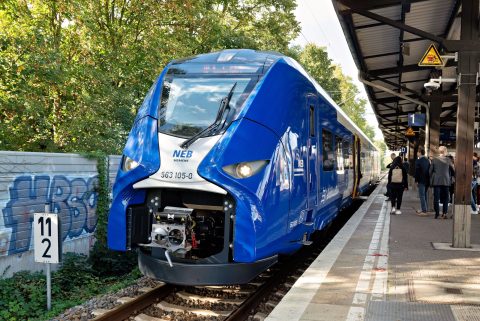 The H2 trains will mean serious energy reductions.