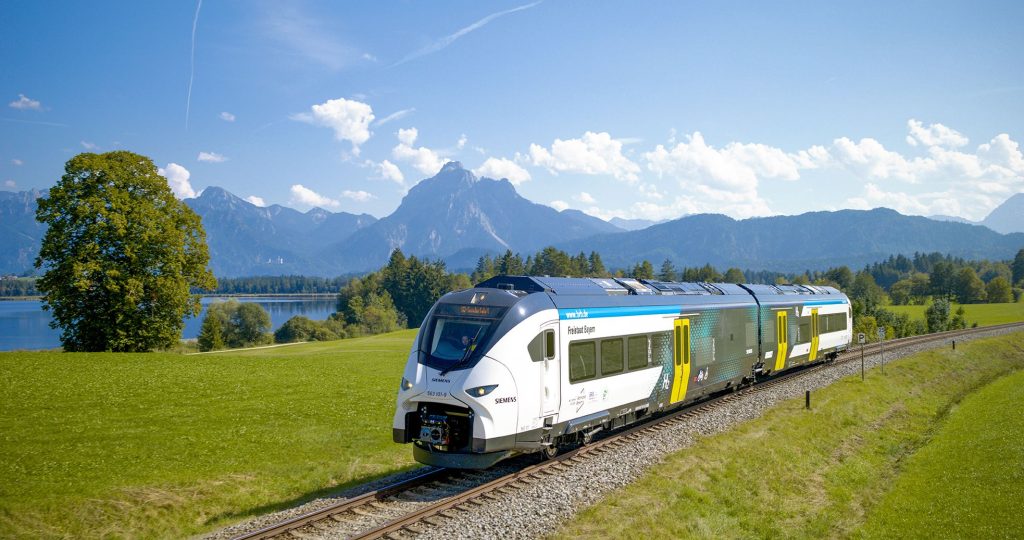 The first Mireo hydrogen trains are coming to Bavaria and the Berlin region.