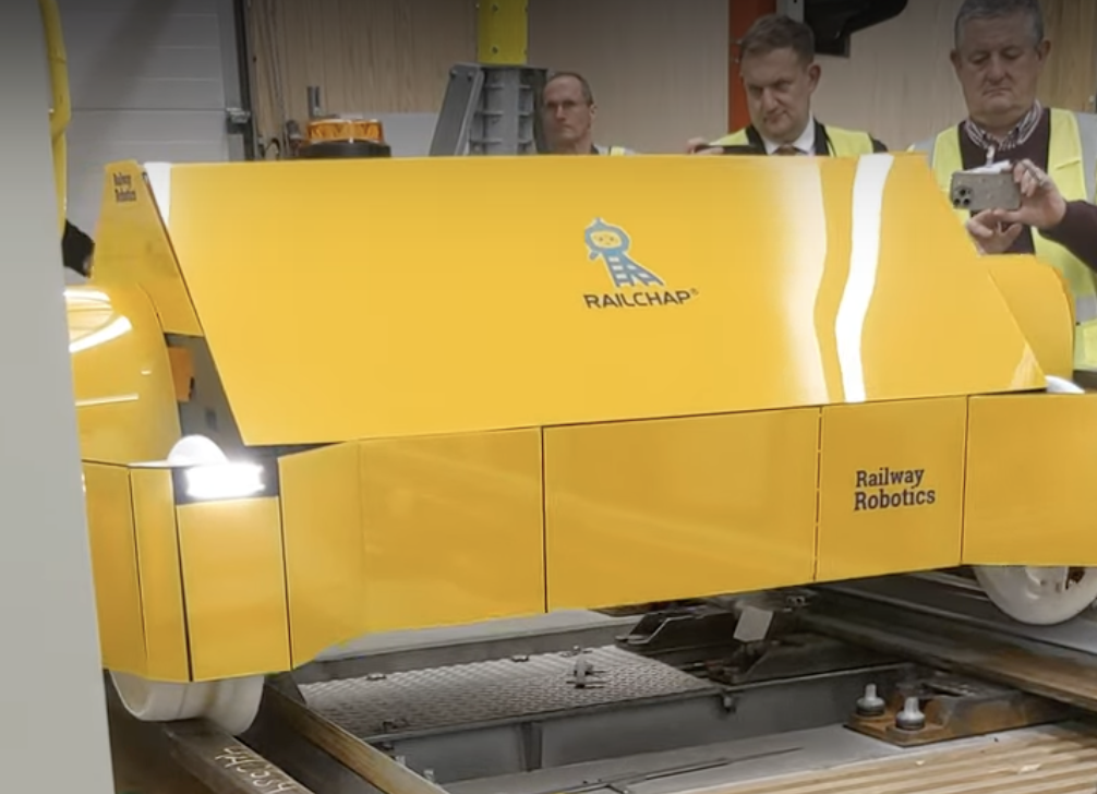 Railchap®️ van Siemens Mobility en Railway Robotics