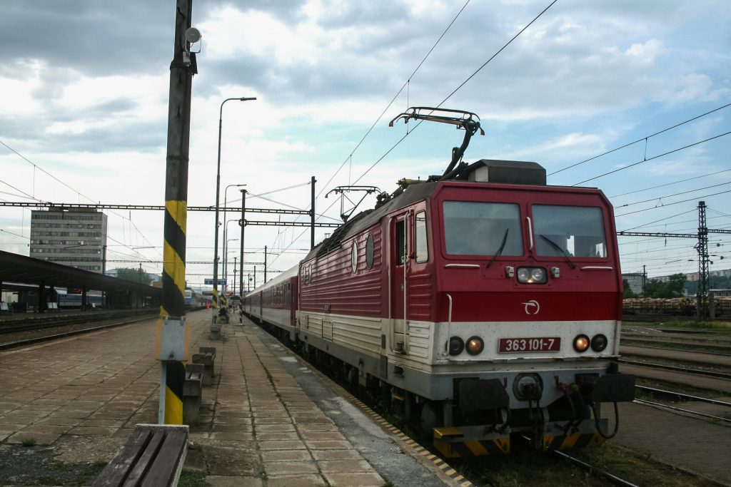Electric locomotive class 363 from ZSSK Slovak railways