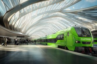 Visual of the new FlixTrain rolling stock