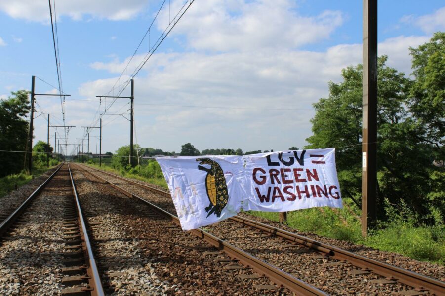 Environmentalists are targeting the Bordeaux-Toulouse high speed project.
