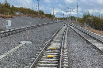 ERTMS signalling on Swedish tracks.