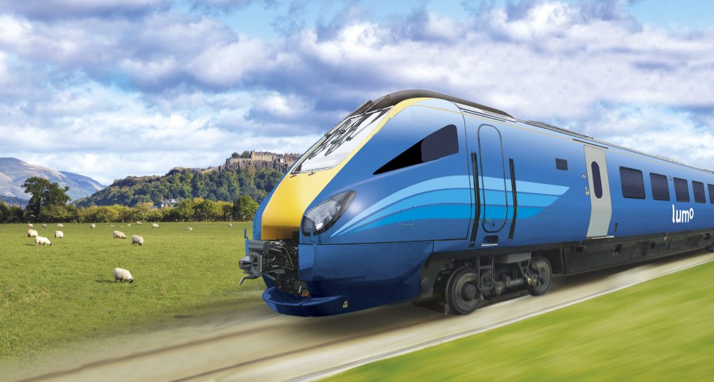 Alstom is updating the Lumo fleet fleet for their big Scotland-London launch.
