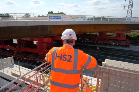 Mark-Thurston-CEO-of-HS2-Ltd-at-the-M42-first-bridge-installation