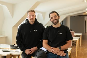 Co-founders Janek Smalla and Thibault Constant.