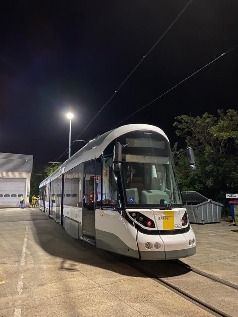 Kusttram arriveert uit Spanje