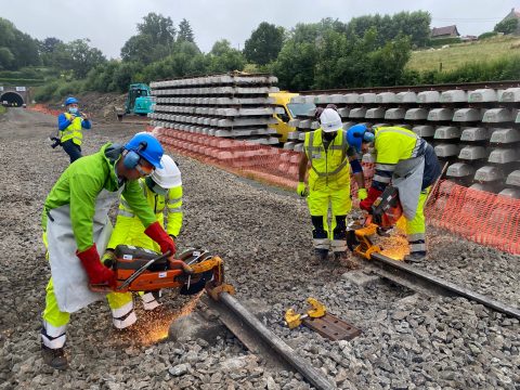 20.000 nieuwe dwarsliggers tussen Oudenaarde en Ronse