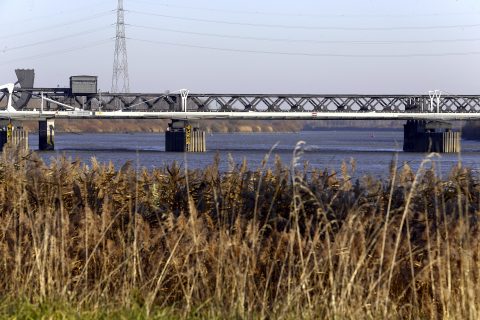 De Scheldebrug Temse-Bornem, foto: ANP