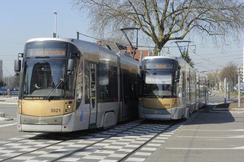 Tram in Brussel