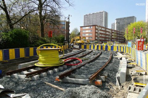 Werken aan lijn 9 zijn afgerond en tramlijn wordt in gebruik genomen