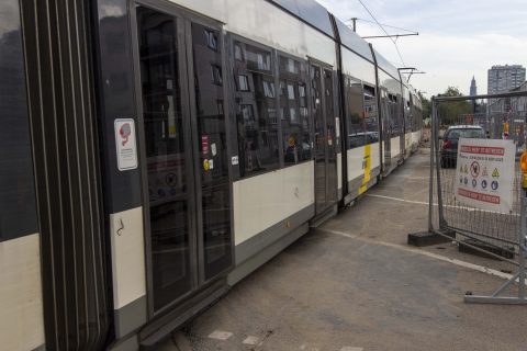 Open ramen zorgen voor ventilatie in trams