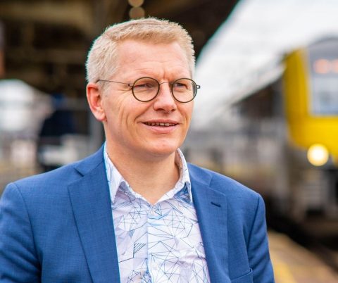 Georges Gilkinet, de minister van Mobiliteit in België