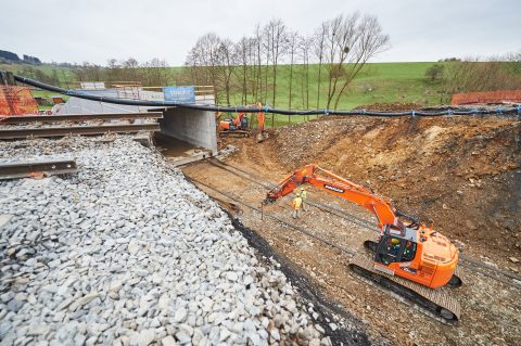 Werkzaamheden aan het spoor