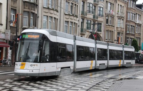 De Lijn-tram in Antwerpen