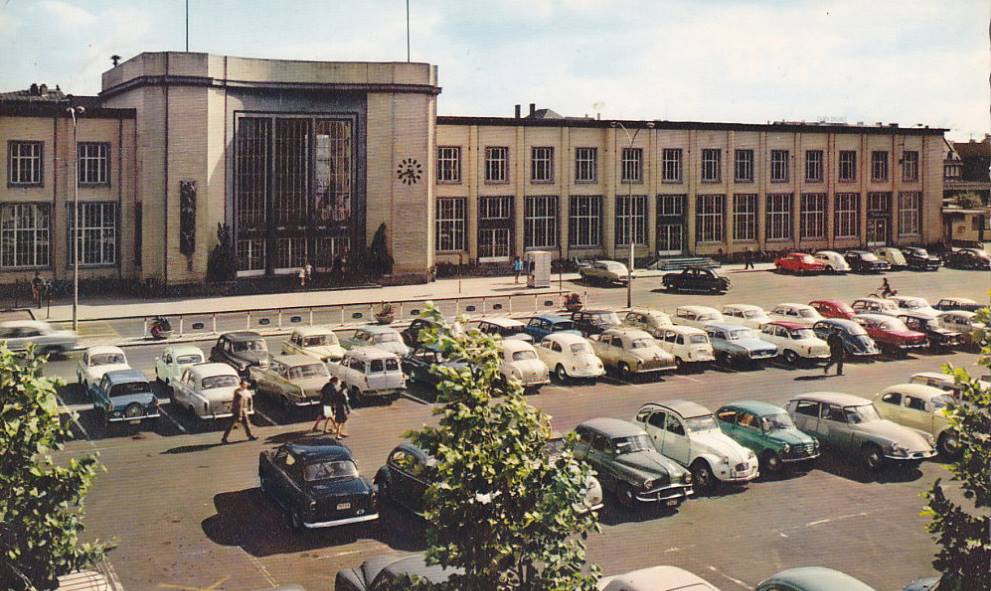 station Kortrijk 03_jaren 1960 Station Kortrijk copyright VVIA