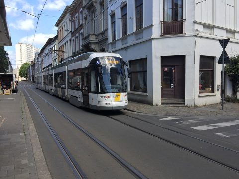 De Lijn-tram in Gent