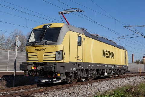 Siemens Mobility Vectron voor MEDWAY Belgium