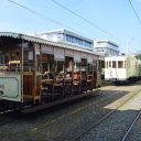 Tram aan zee