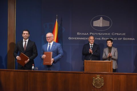 Representatives at signing ceremony