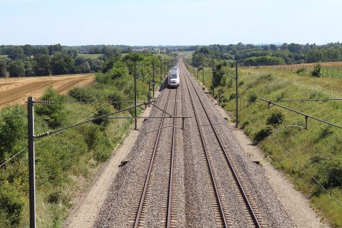 LGV Sud-Est at Cruzilles-lès-Mépillat