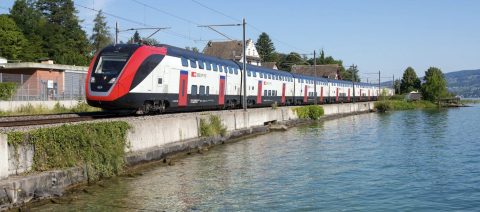 SBB double-decker train