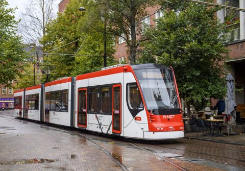 HTM tram in The Hague