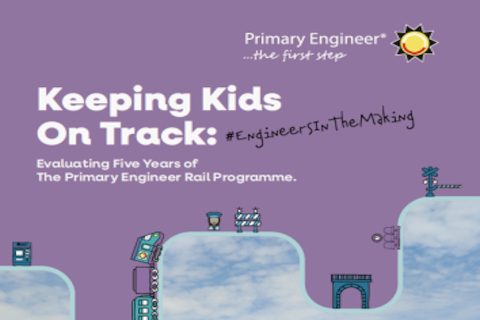 Keeping kids on track report cover (Primary Engineer)
