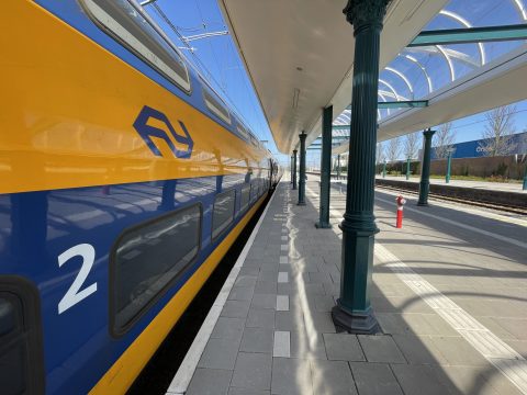 NS train in the Netherlands