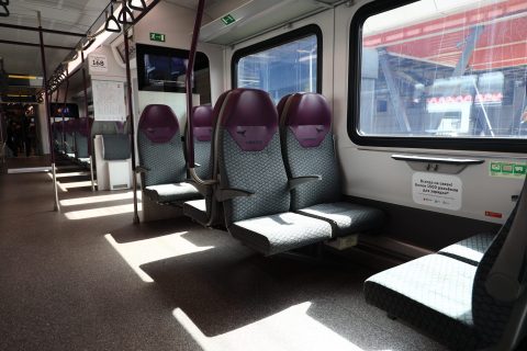 Volga 4.0 interior (Photo: Moscow Metro)