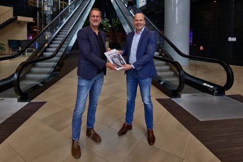 Wim Raaijen (L), director-owner of Industrielinqs