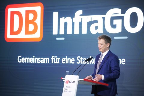 Deutsche Bahn CEO Richard Lutz announced the establishment of DB InfraGO
